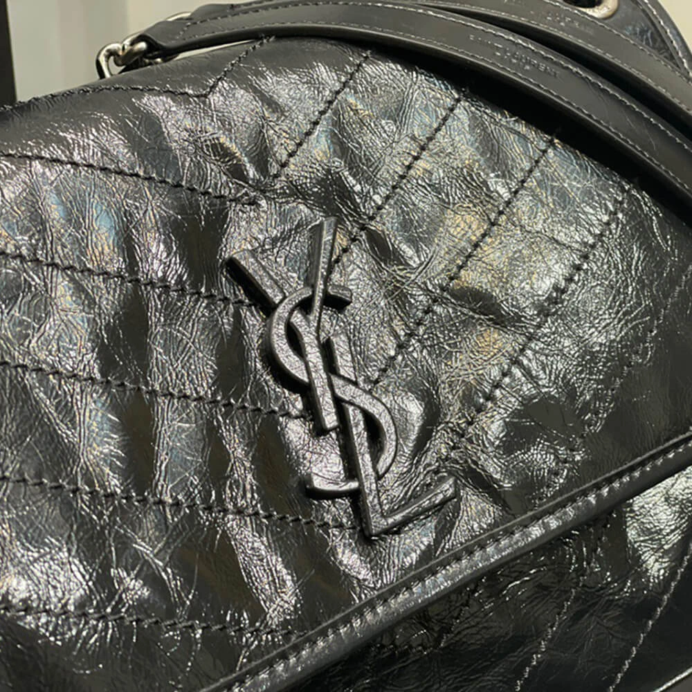 SAINT LAURENT NIKI MEDIUM IN CRINKLED VINTAGE LEATHER Popular 1440