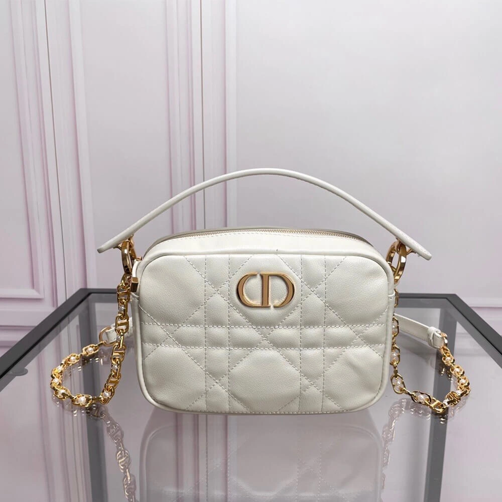 Practical Small Dior Caro top handle camera bag 1271
