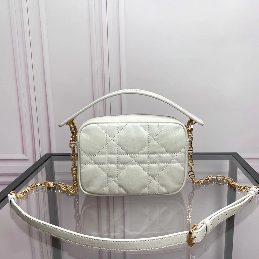 Practical Small Dior Caro top handle camera bag 1271
