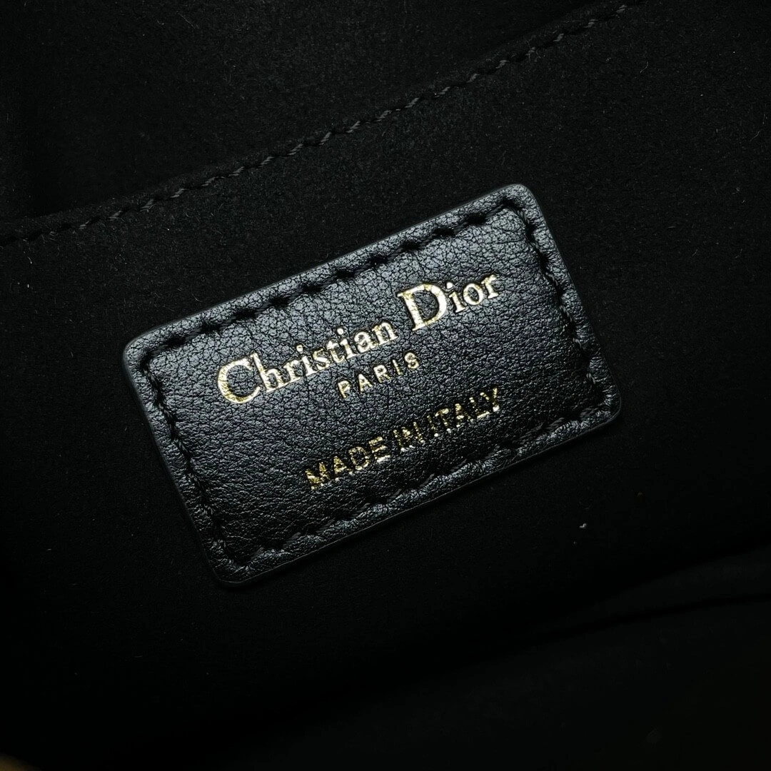 Comfortable Small Dior Caro top handle camera bag 1351