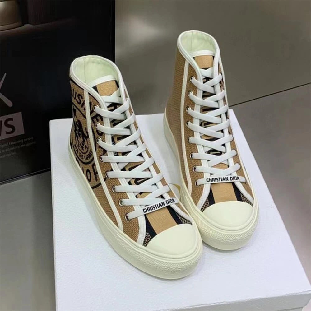 Breathable WALK’N’DIOR HIGH-TOP SNEAKER 109