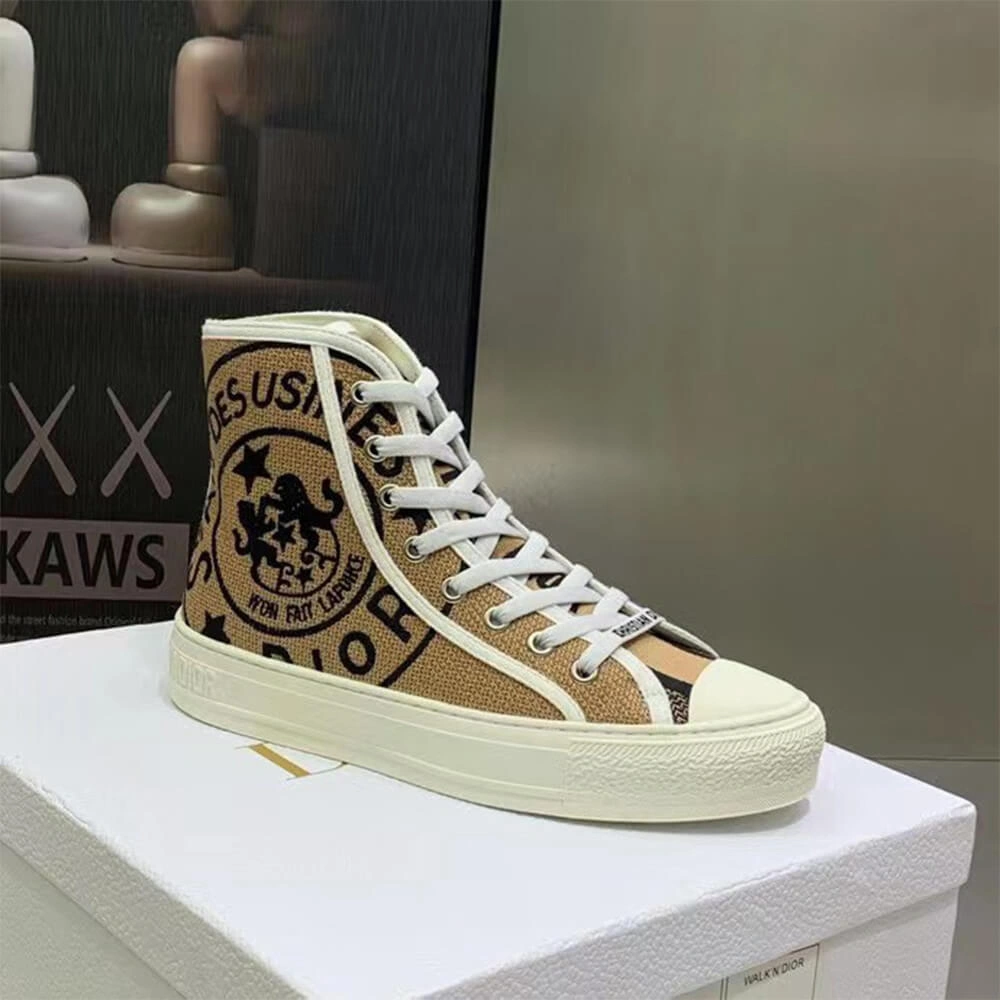 Breathable WALK’N’DIOR HIGH-TOP SNEAKER 109
