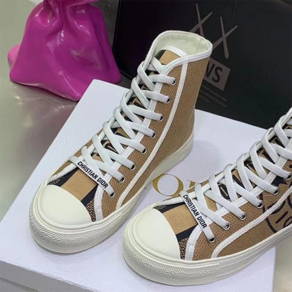 Breathable WALK’N’DIOR HIGH-TOP SNEAKER 109