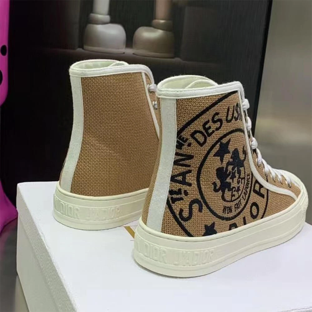 Breathable WALK’N’DIOR HIGH-TOP SNEAKER 109