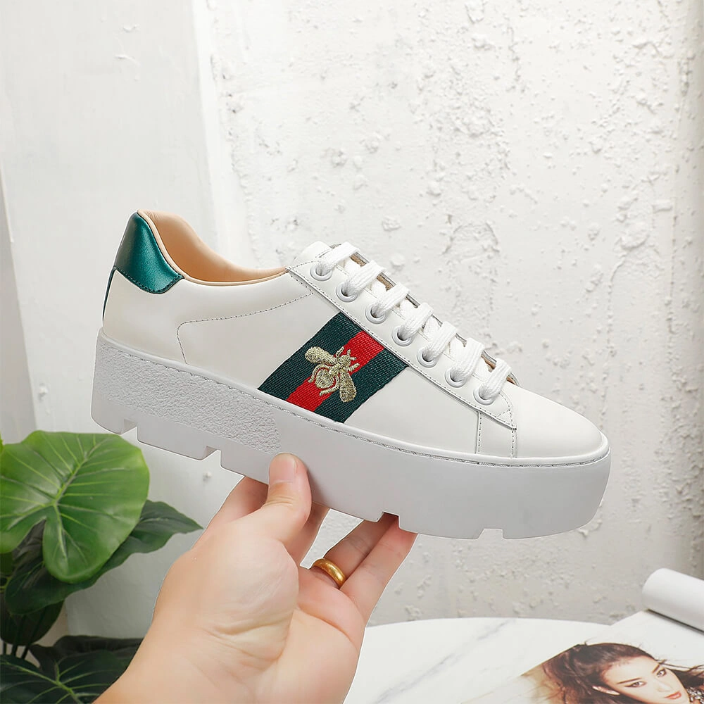 Women’s Ace embroidered platform sneaker Premium 69