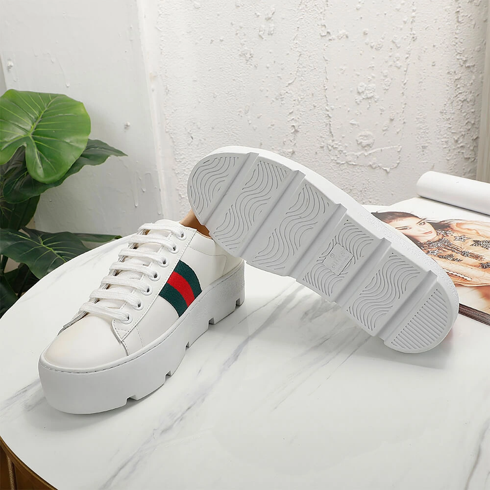 Women’s Ace embroidered platform sneaker Premium 69