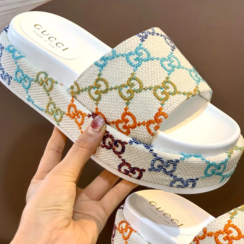 Women’s platform slide sandal Seasonal 55