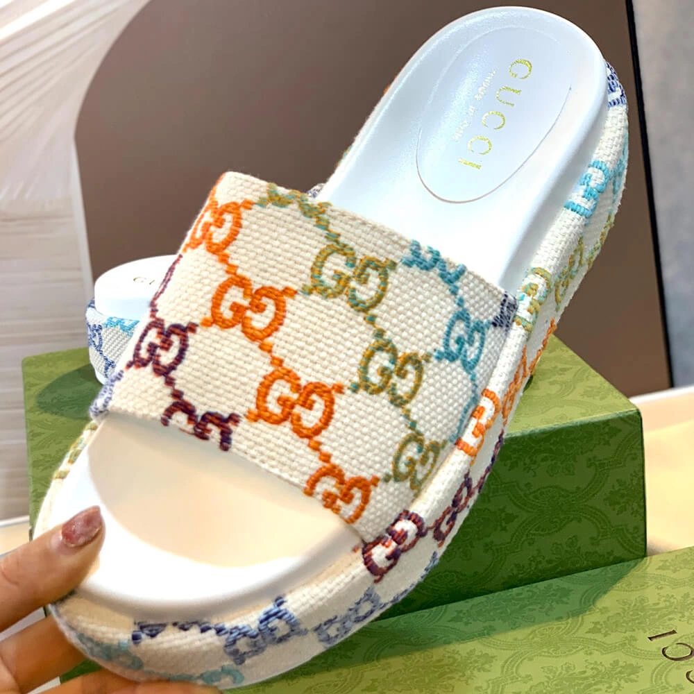 Women’s platform slide sandal Seasonal 55