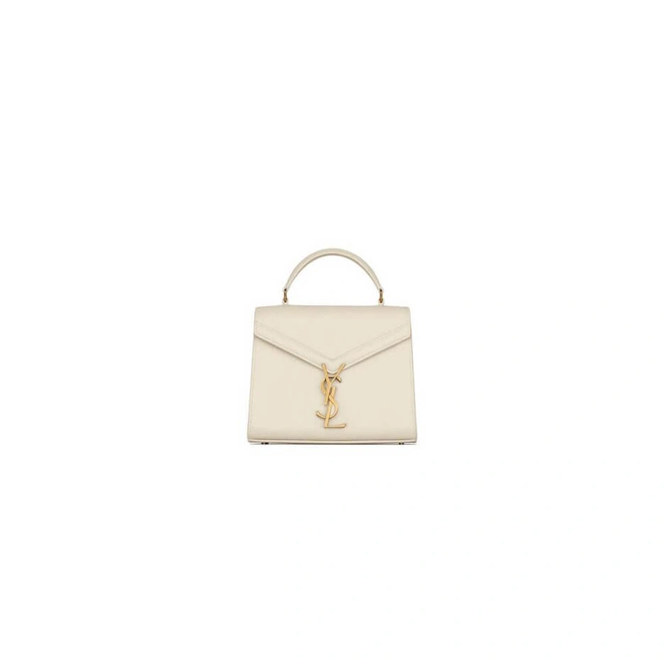 YSL CASSANDRA Medium Grainy Embossed Leather Top Handle Bag SportInspired 1442