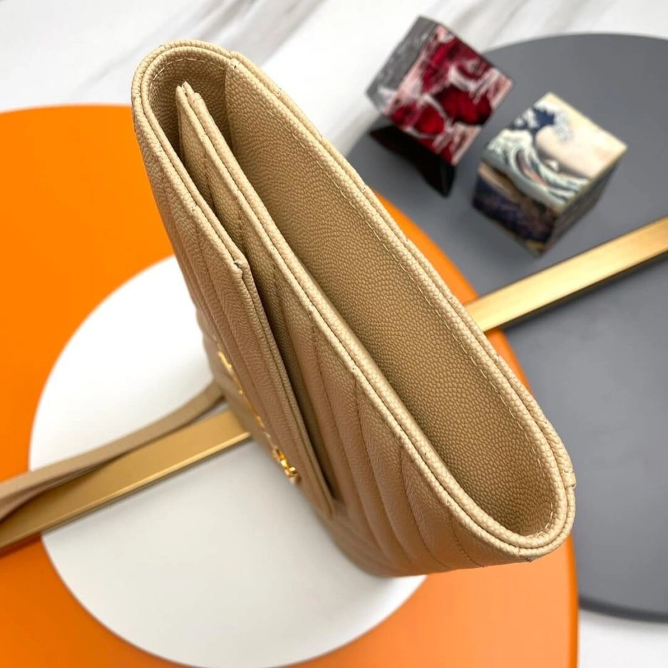 YSL CASSANDRE matelassé leather flap clutch Sophisticated 1388