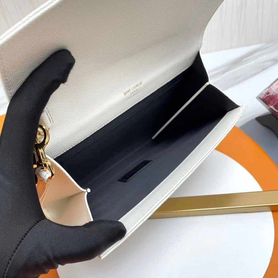 YSL CASSANDRE matelassé leather flap clutch EyeCatching 1432