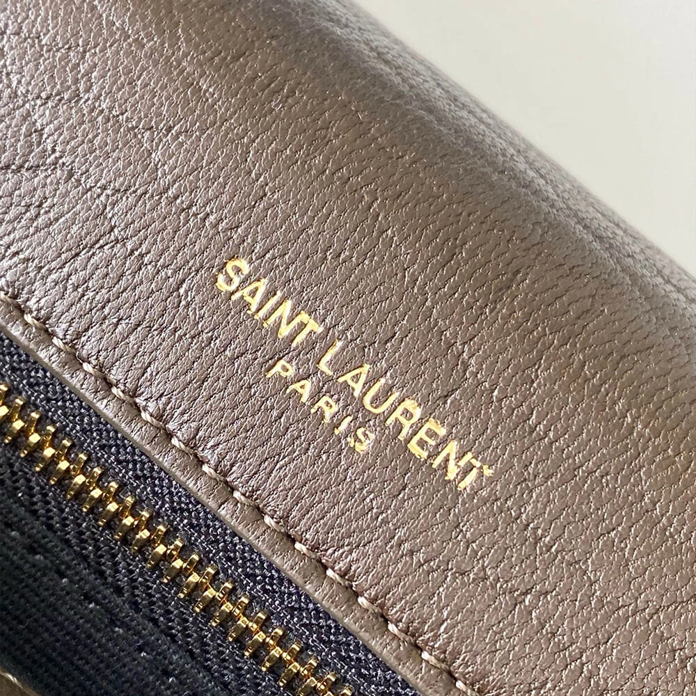 YSL Calypso large in grained lambskin Packable 1417