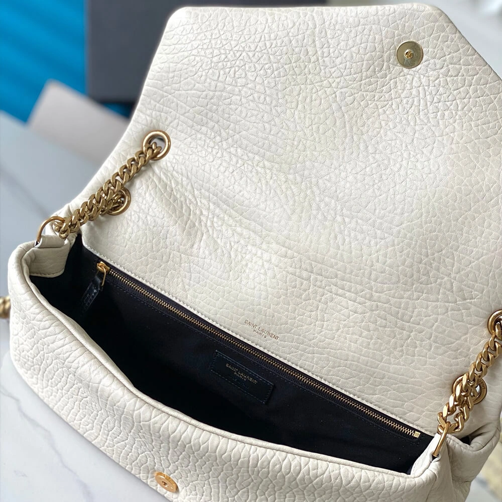Breathable YSL Calypso large in grained lambskin 1439