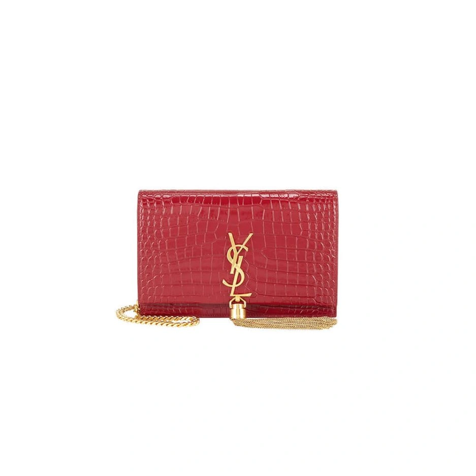 YSL KATE EMBOSSED SHOULDER BAG SoftTouch 1492