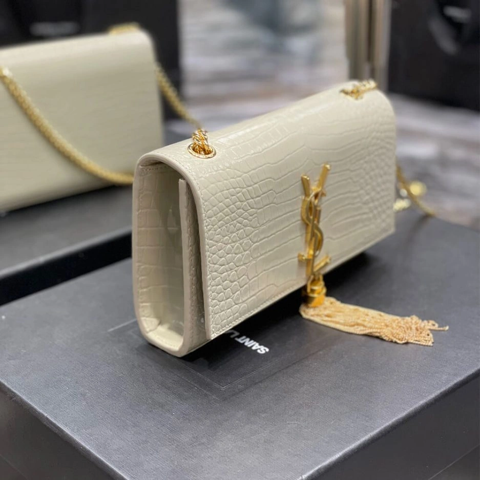 YSL KATE EMBOSSED SHOULDER BAG Effortless 1430