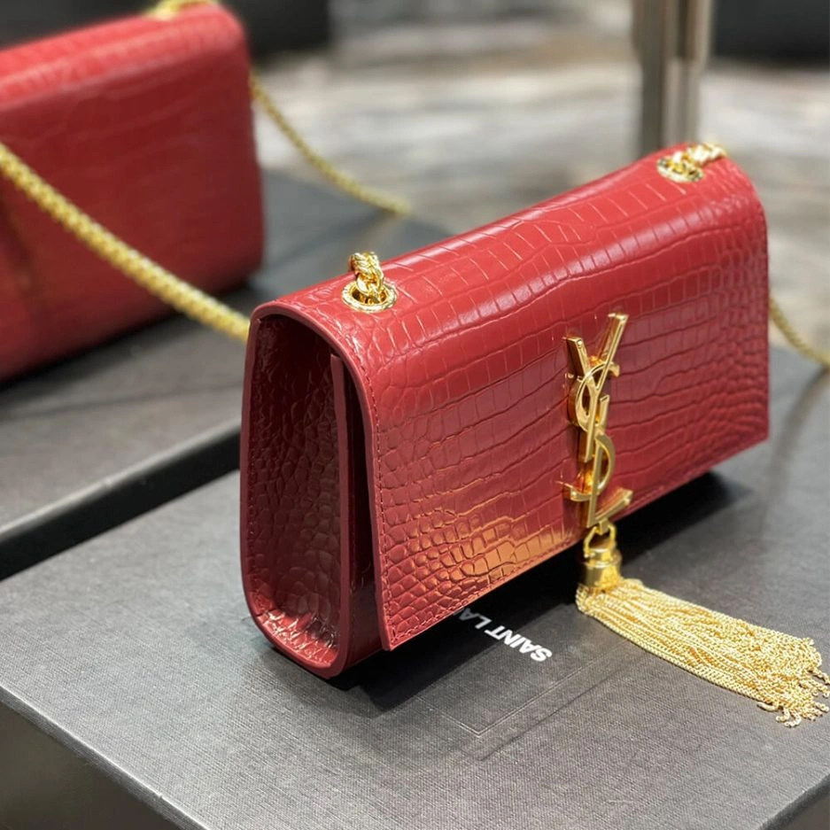 YSL KATE EMBOSSED SHOULDER BAG SoftTouch 1492