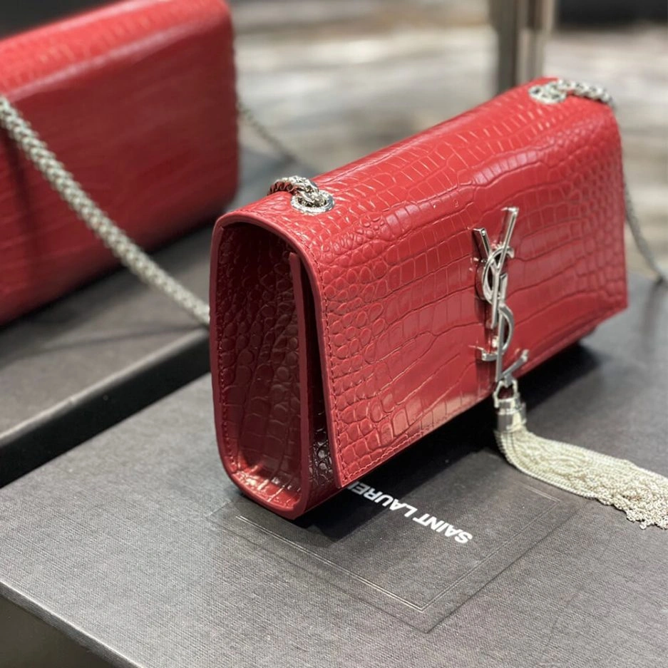 YSL KATE EMBOSSED SHOULDER BAG MoistureWicking 1466