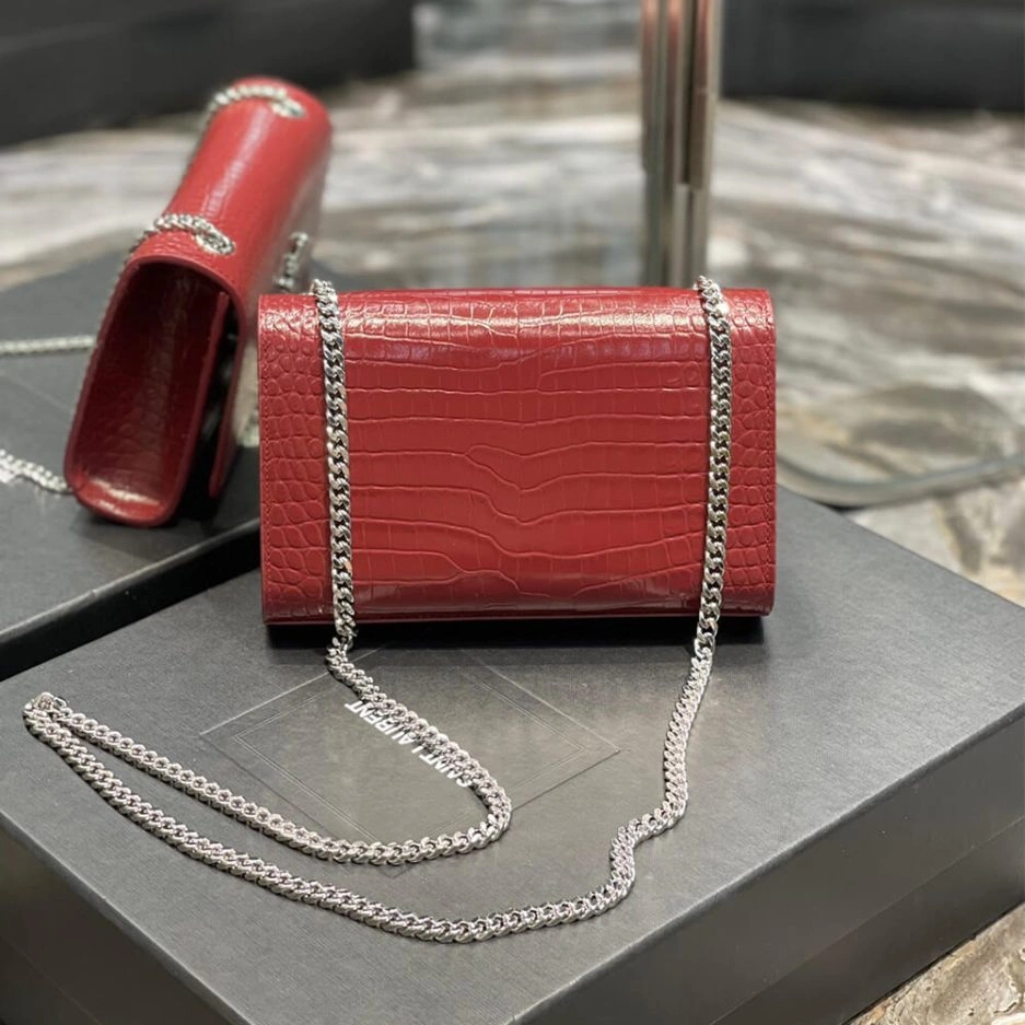 YSL KATE EMBOSSED SHOULDER BAG MoistureWicking 1466