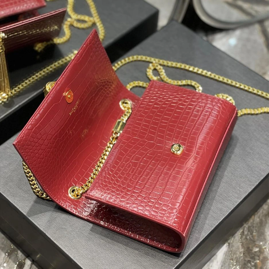 YSL KATE EMBOSSED SHOULDER BAG SoftTouch 1492