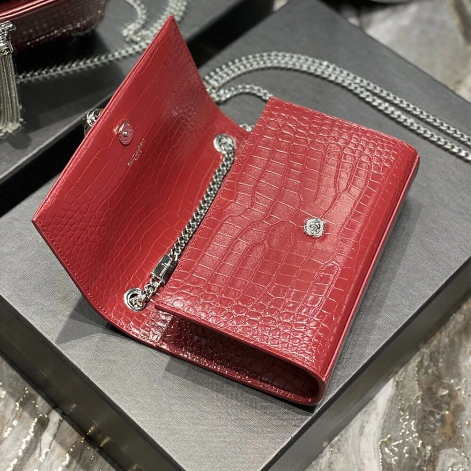 YSL KATE EMBOSSED SHOULDER BAG MoistureWicking 1466