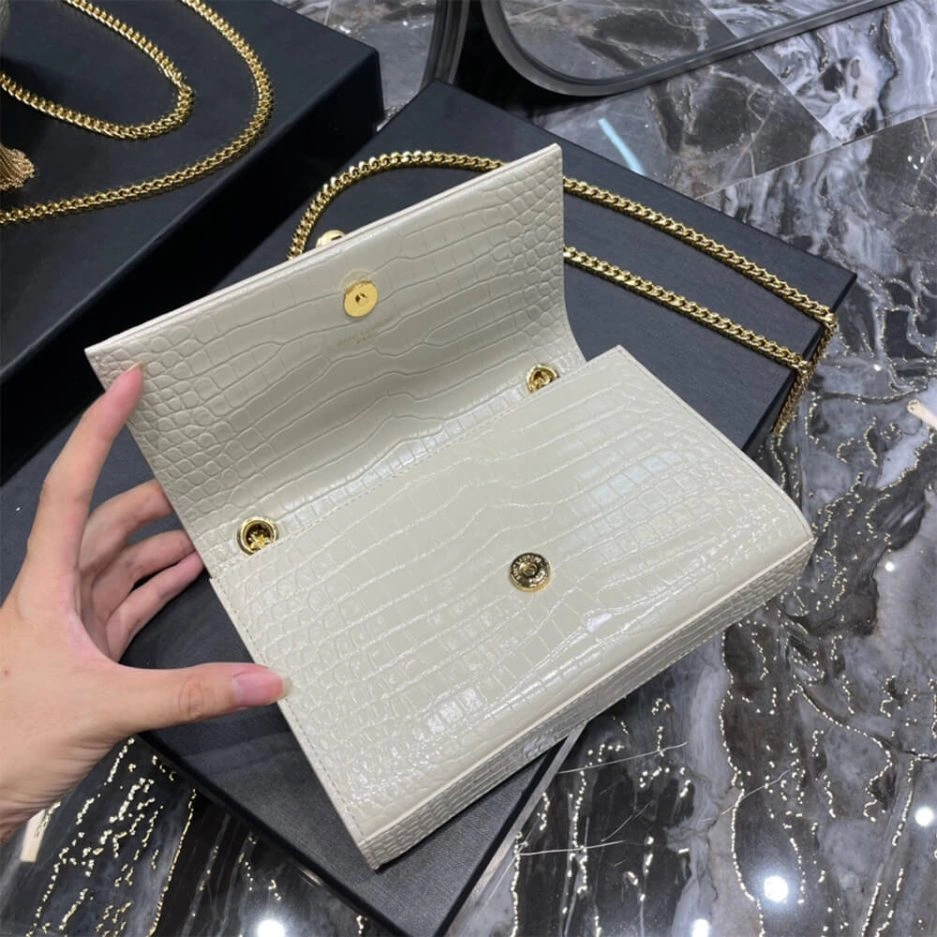 YSL KATE EMBOSSED SHOULDER BAG Effortless 1430