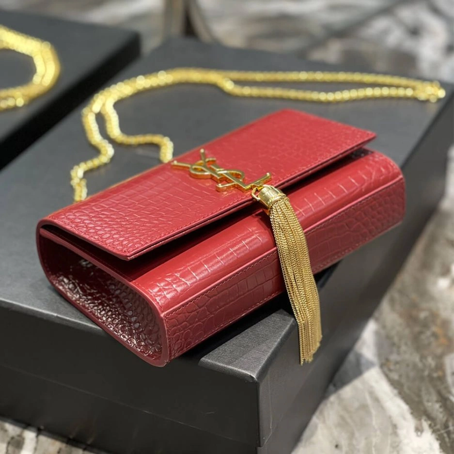YSL KATE EMBOSSED SHOULDER BAG SoftTouch 1492