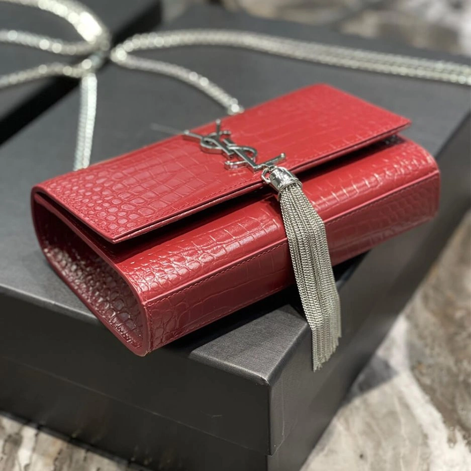 YSL KATE EMBOSSED SHOULDER BAG MoistureWicking 1466