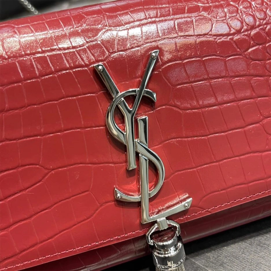 YSL KATE EMBOSSED SHOULDER BAG MoistureWicking 1466