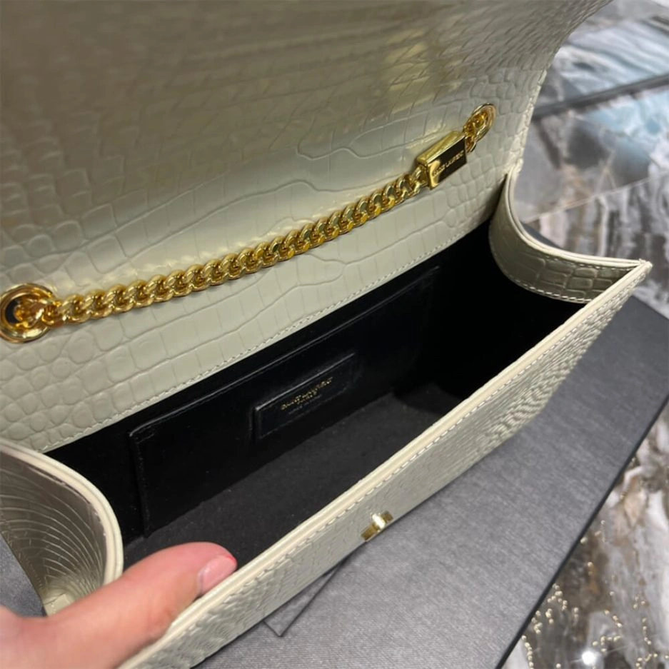 YSL KATE EMBOSSED SHOULDER BAG Effortless 1430