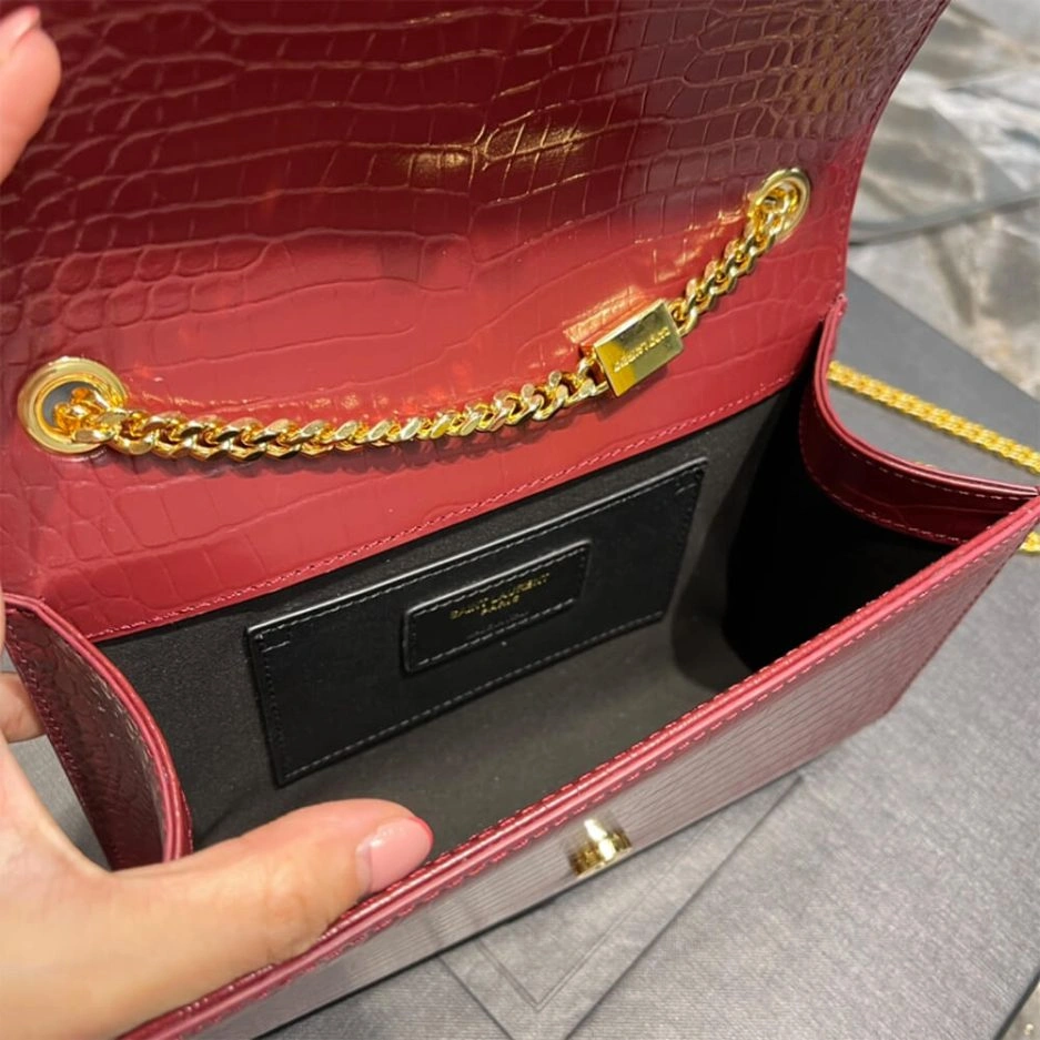 YSL KATE EMBOSSED SHOULDER BAG SoftTouch 1492