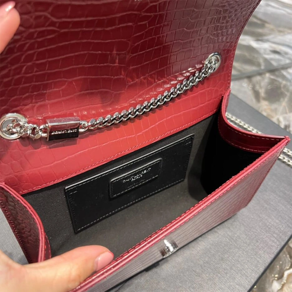 YSL KATE EMBOSSED SHOULDER BAG MoistureWicking 1466