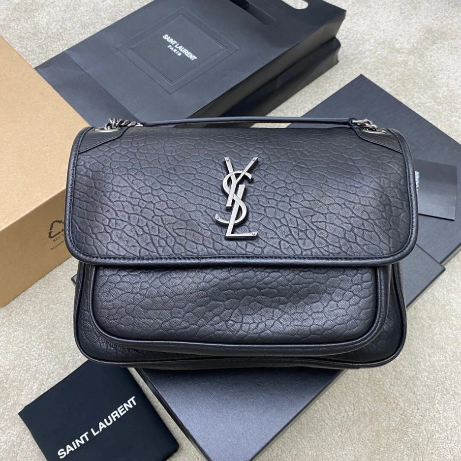 Unisex YSL NIKI MEDIUM IN GRAINED LAMBSKIN 1446
