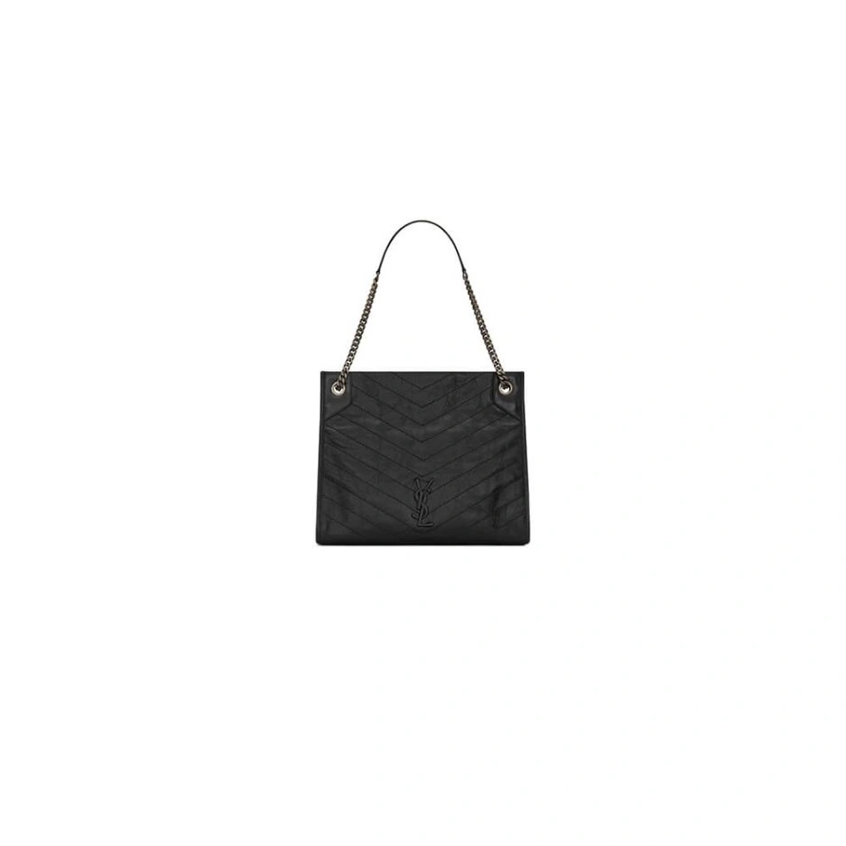 Compact YSL NIKI SHOPPING IN VINTAGE LEATHER 1450