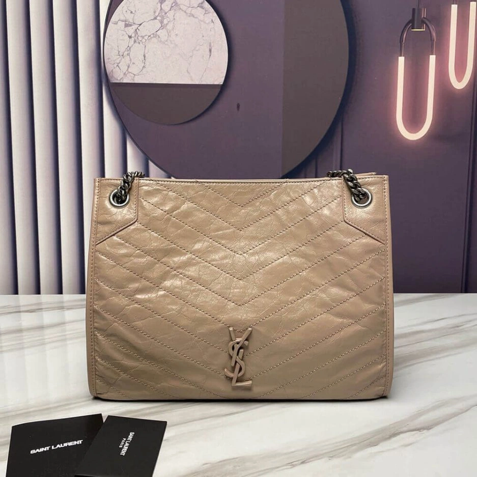 RelaxedFit YSL NIKI SHOPPING IN VINTAGE LEATHER 1409