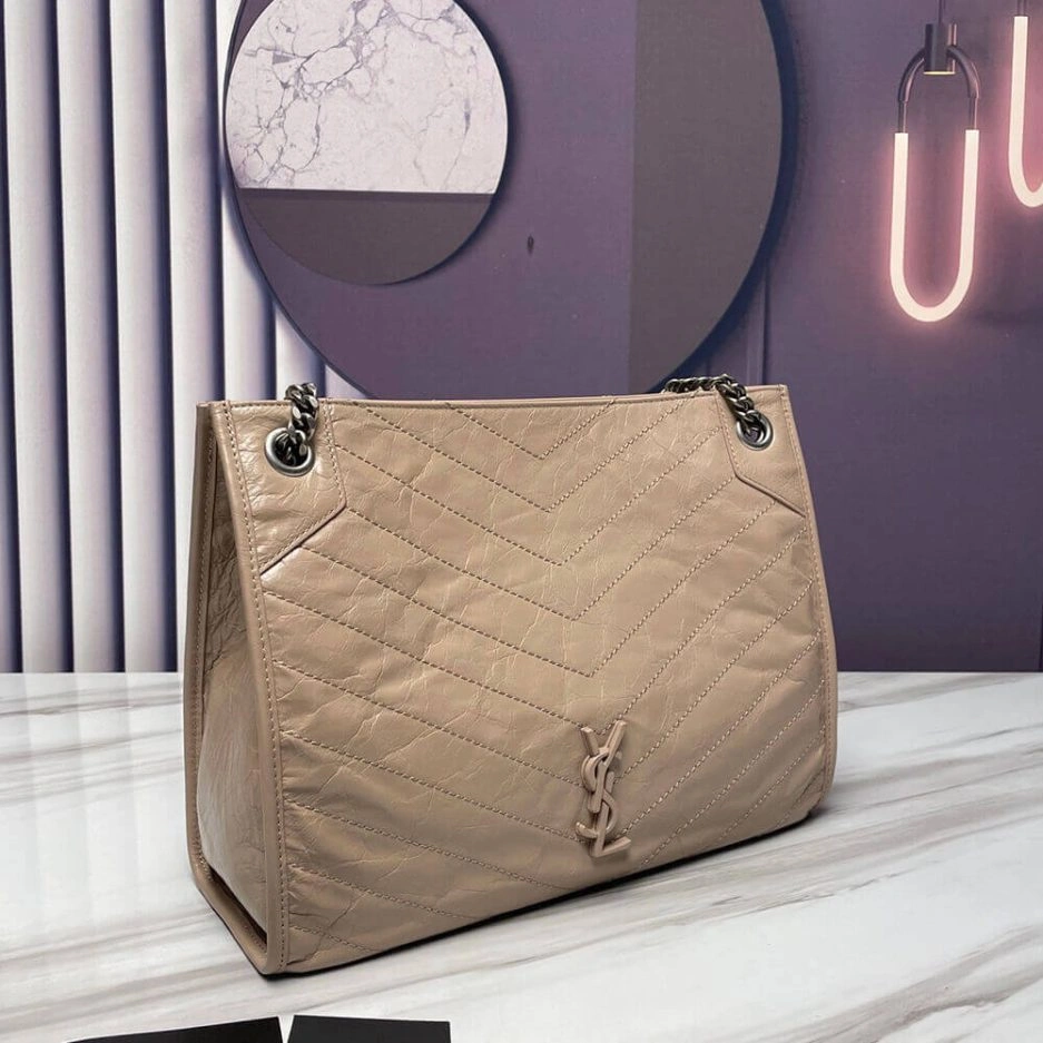 RelaxedFit YSL NIKI SHOPPING IN VINTAGE LEATHER 1409