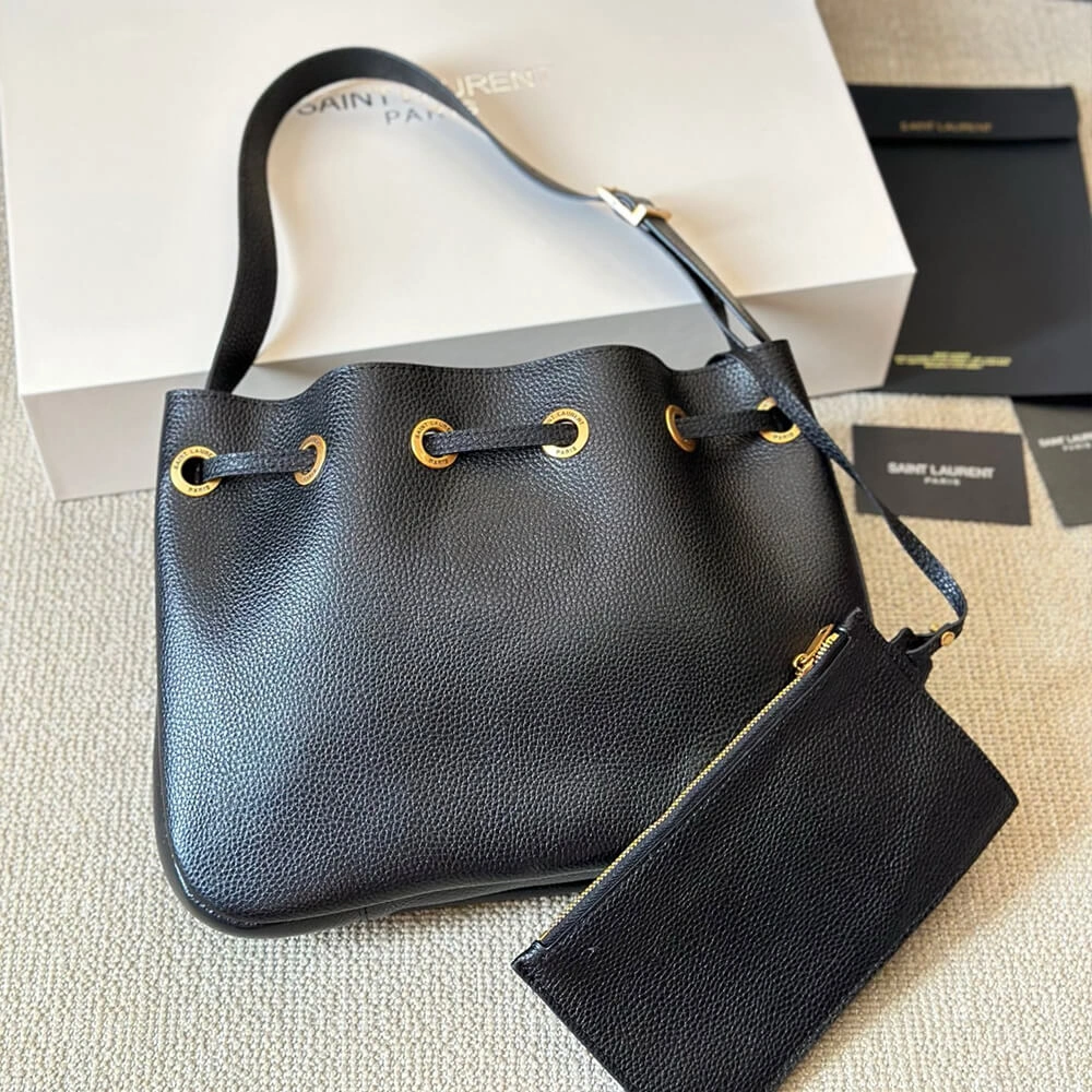 YSL PARIS VII small hobo in grained leather Snug 1456