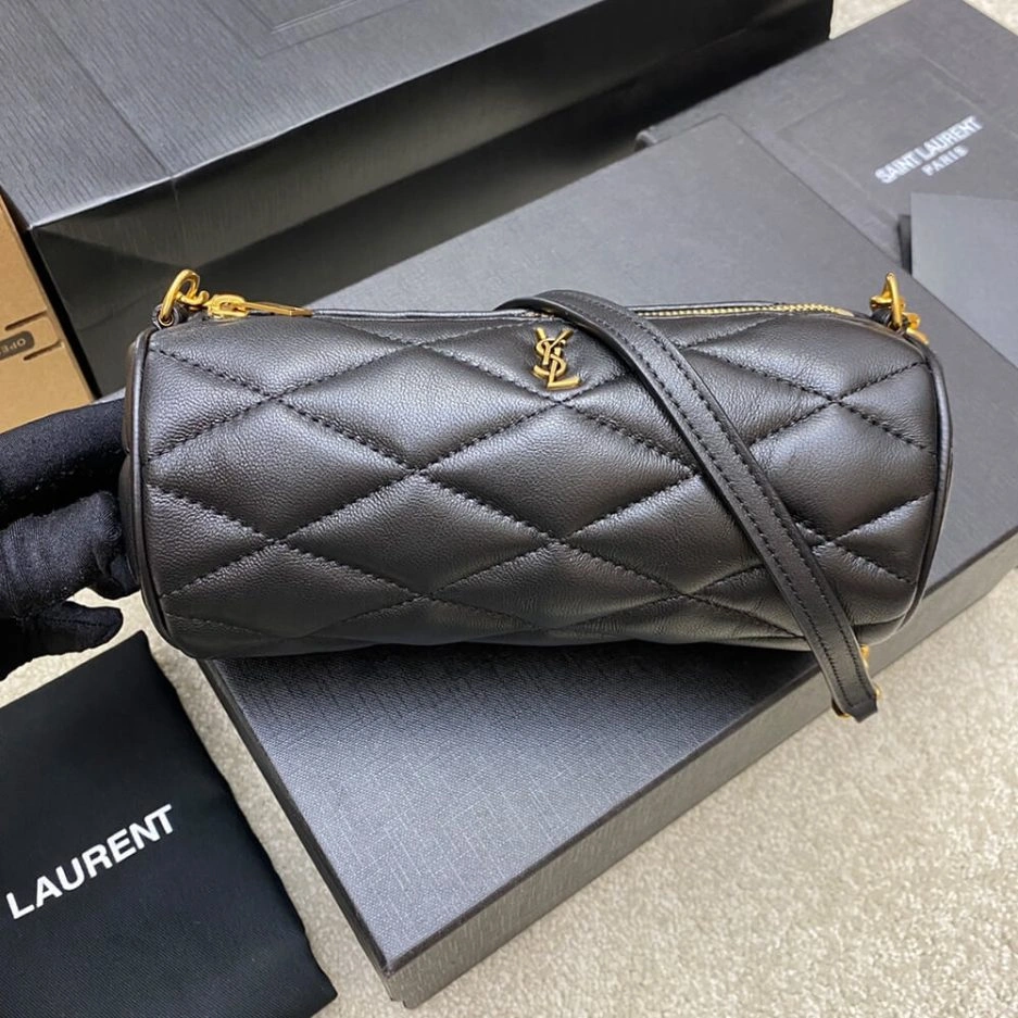 Effortless YSL SADE MINI TUBE BAG IN QUILTED LAMBSKIN 1451