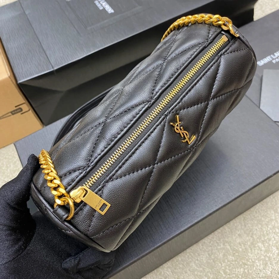 Effortless YSL SADE MINI TUBE BAG IN QUILTED LAMBSKIN 1451