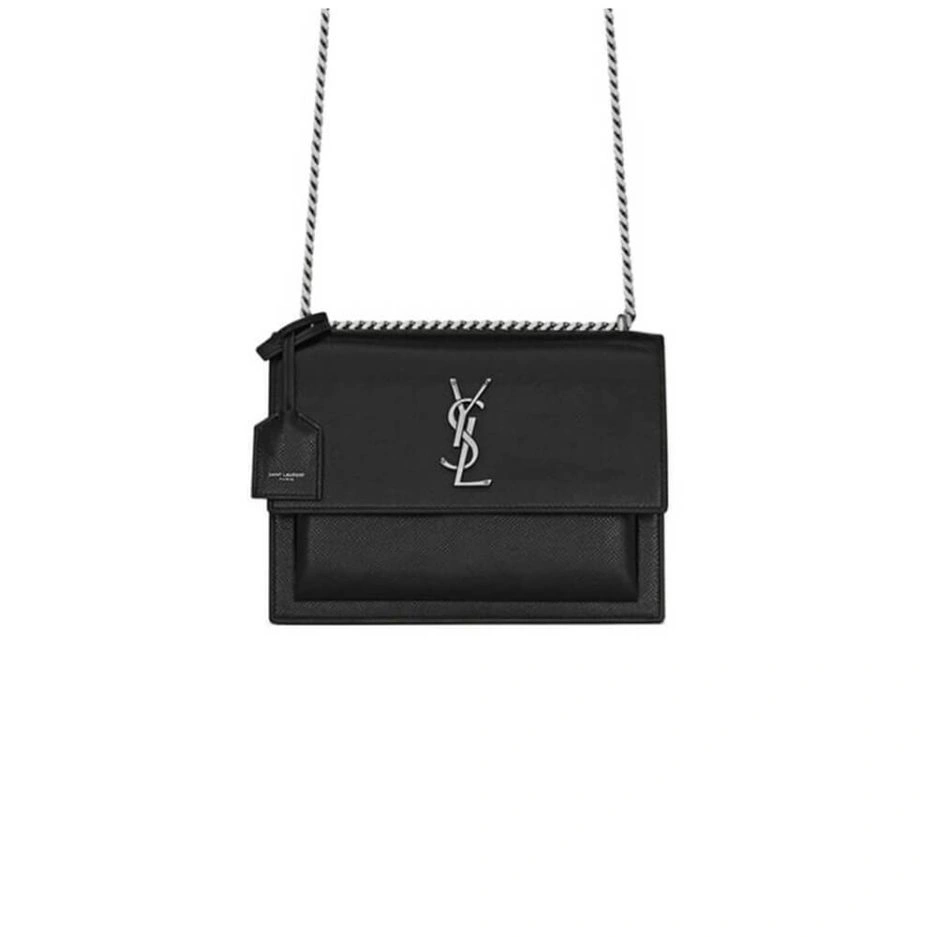 YSL sunset medium leather shoulder bag Lightweight 1488