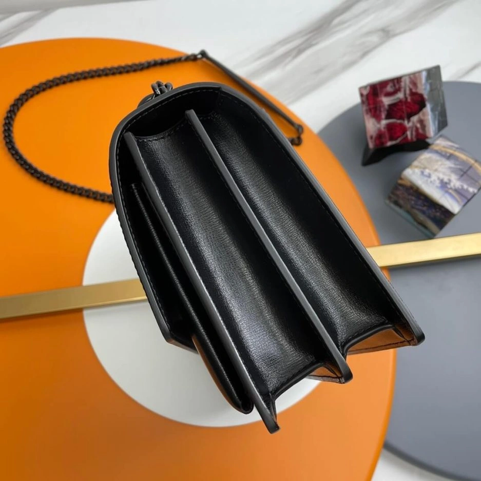 Supportive YSL sunset medium leather shoulder bag 1405