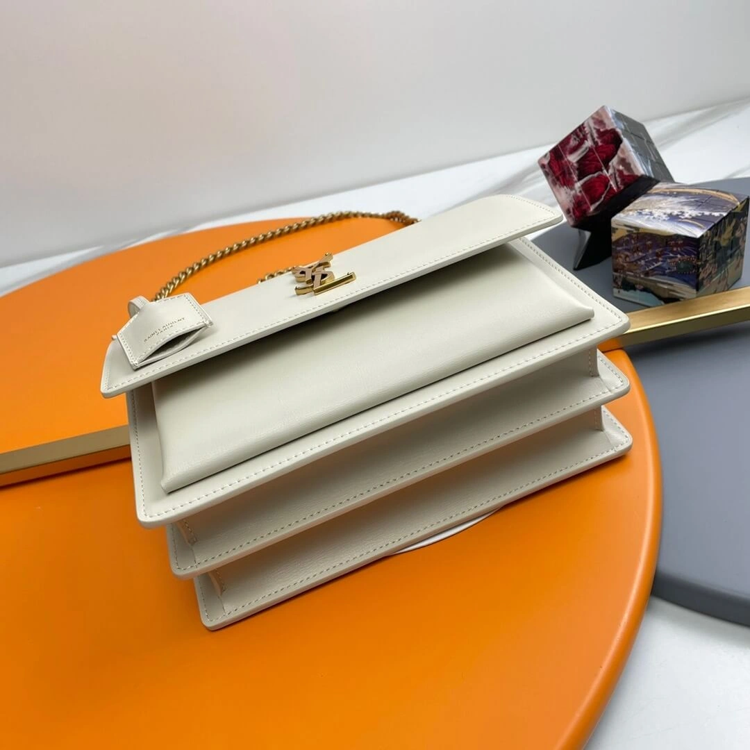 YSL sunset medium leather shoulder bag Soft 1394