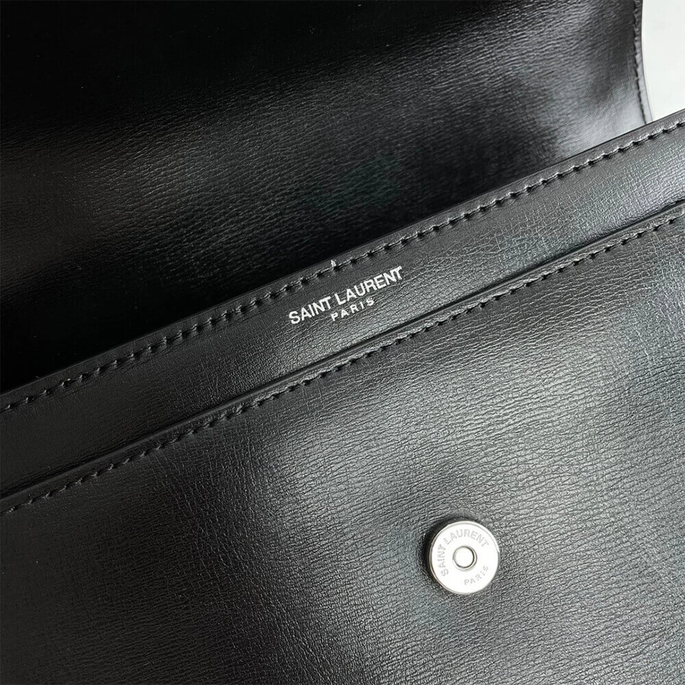 YSL sunset medium leather shoulder bag Lightweight 1488
