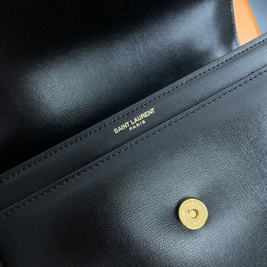 YSL sunset medium leather shoulder bag ZeroBulk 1424