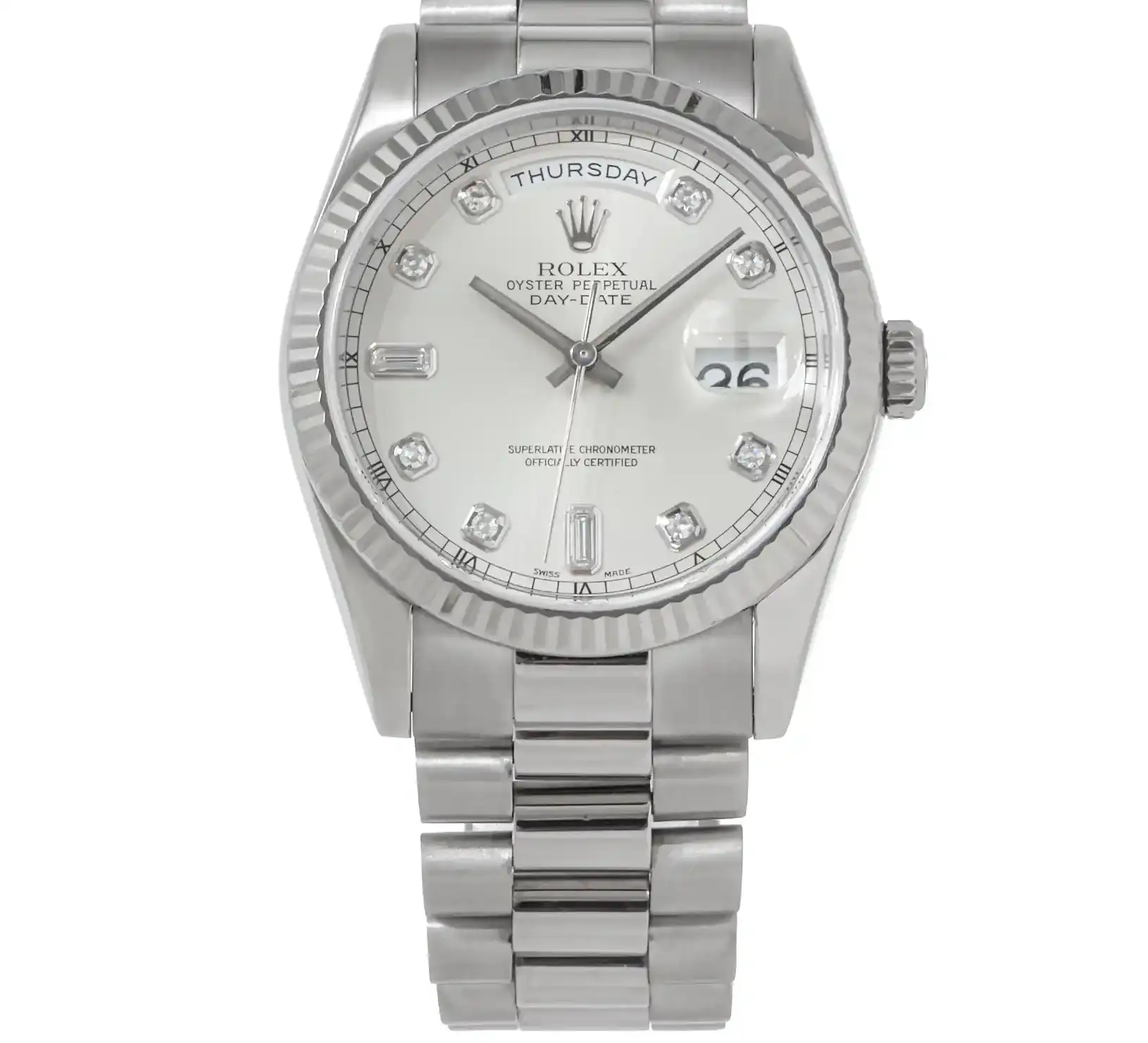 PrestigiousJewelers Yes Rolex Day-Date 118209