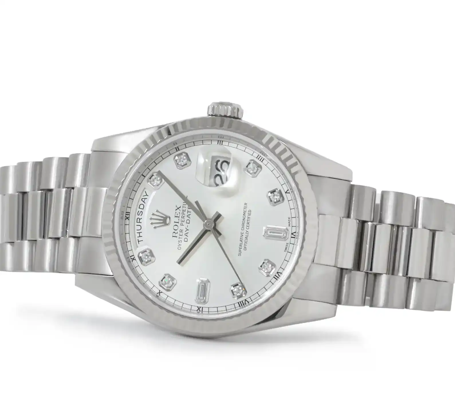 PrestigiousJewelers Yes Rolex Day-Date 118209