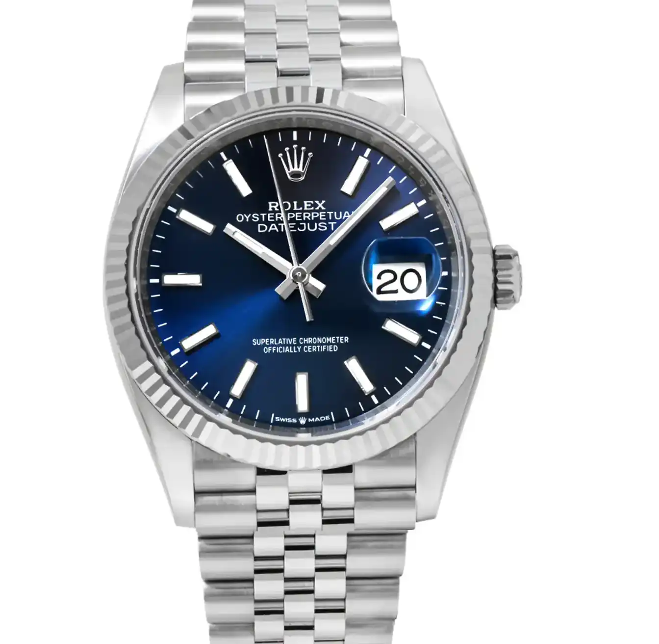 PrestigiousJewelLers Stainless Steel Rolex Datejust 126234