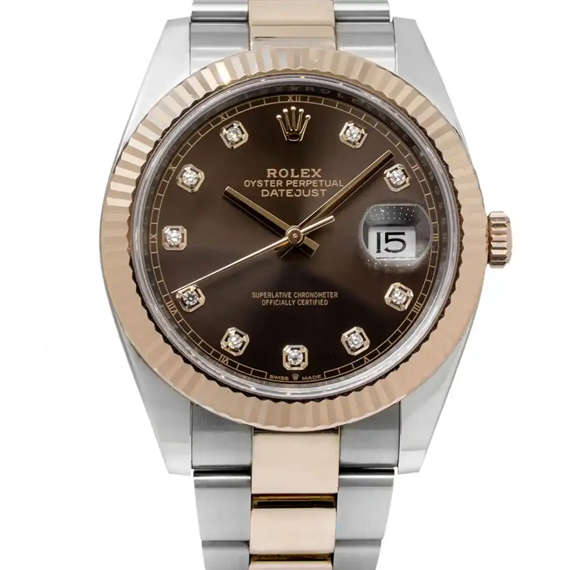 Rolex Datejust 126331 Chocolate Diamond Dot