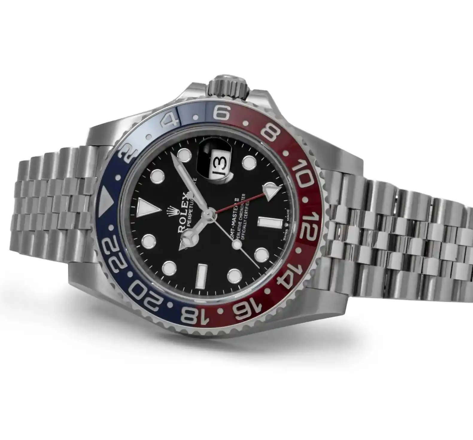 Prestigious JewelLers Rolex GMT-Master II 126710BLRO 40mm