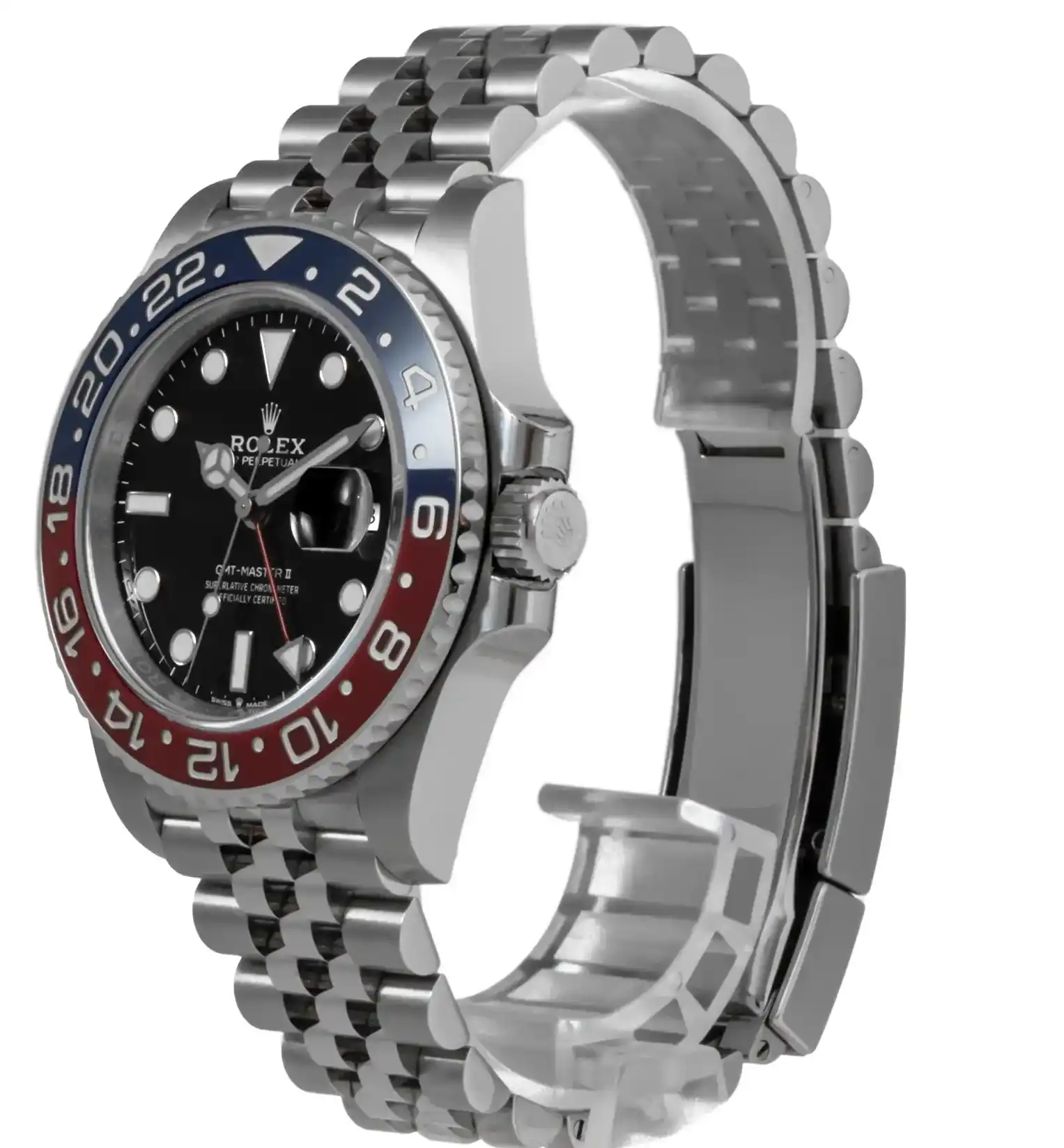 Prestigious JewelLers Rolex GMT-Master II 126710BLRO 40mm