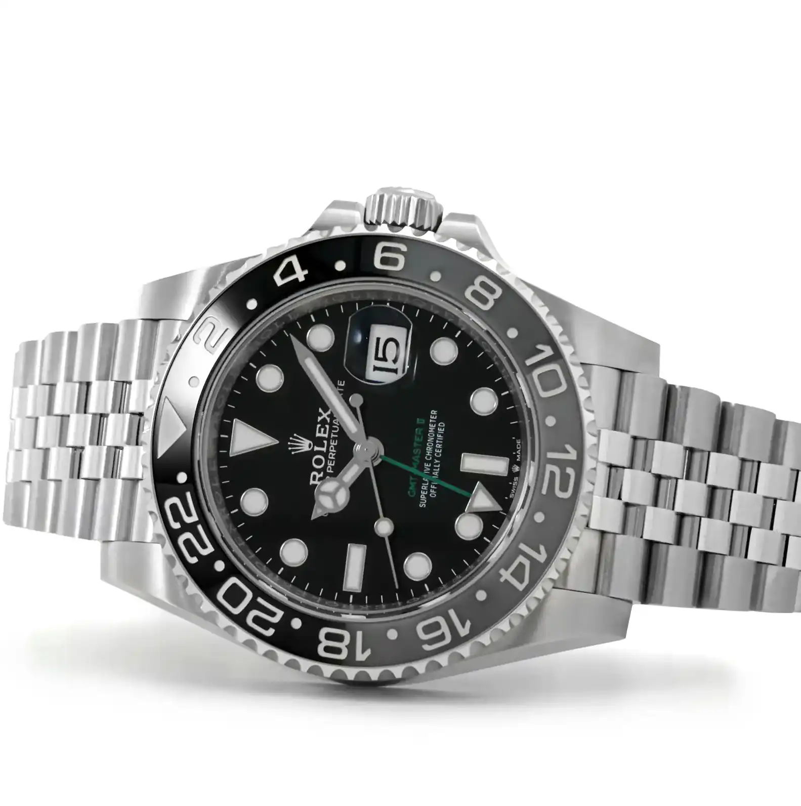 Prestigious Jewelers Rolex GMT-Master II 126710GRNR 40mm